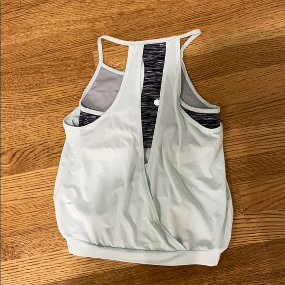 light blue zella girl tank - Picture 4 of 4
